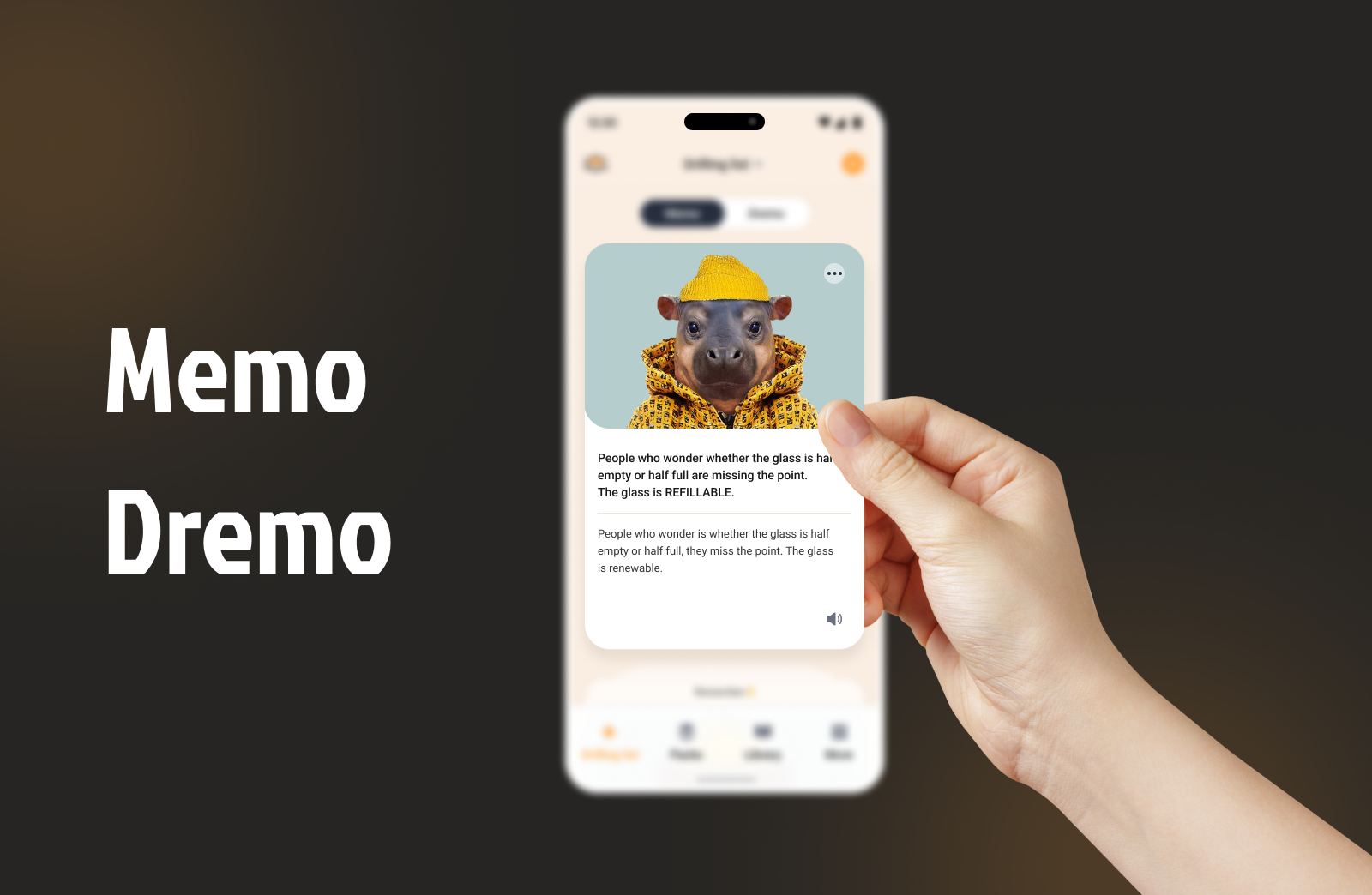 Memodremo cover