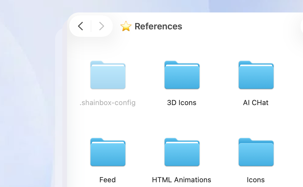 Finder - DIIVO boards as plain folders on disk